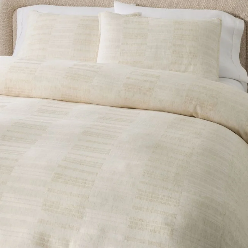 ❤️B2G1 FREE West Elm Lowen TENCEL™ Linen Duvet Cover, White,King/California King